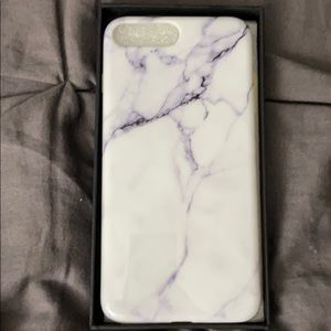 iPhone 7 Plus/8 Plus Marble Case + ScreenProtector